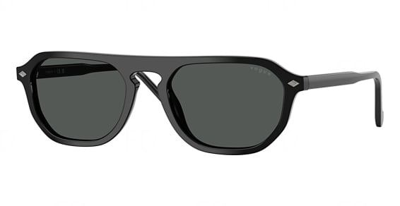 Vogue VO5752S - Black, Plastic, Mixed Shapes frame