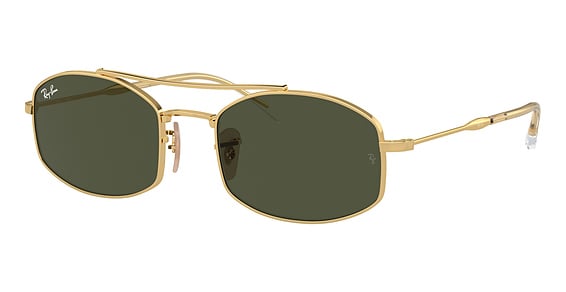 Ray-Ban RB3719 - Arista, Metal, Oval frame