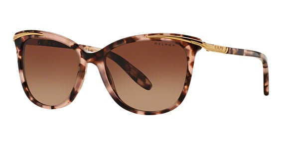 Ralph Lauren RA5203 - Shiny Pink Tortoise & Go, Plastic, Cat Eye frame