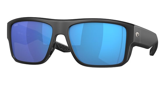 Costa Del Mar 6S9116 TAXMAN - Matte Black, Acetate, Rectangle frame