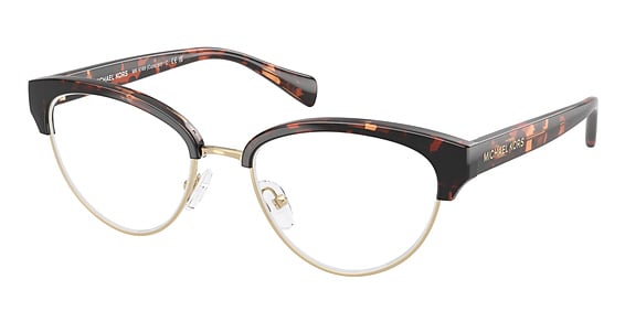 Michael Kors MK4169 CURACAO - Dark Tortoise, Acetate, Cat Eye frame
