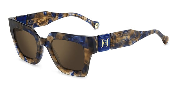 Carolina Herrera HER 0328/S - Jbwvp Blue Hvna, Acetate, Rectangle frame