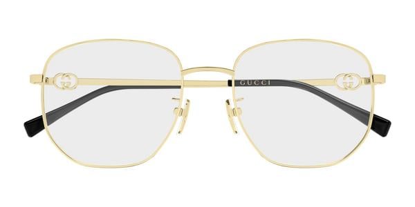 Gucci GG2146OA - Gold, Metal, Rectangle frame