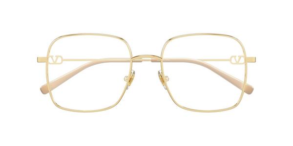 Valentino VG0030O - Gold, Metal, Rectangle frame