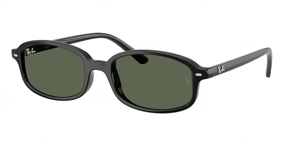 Ray-Ban RJ9132S - Black, Acetate, Oval frame