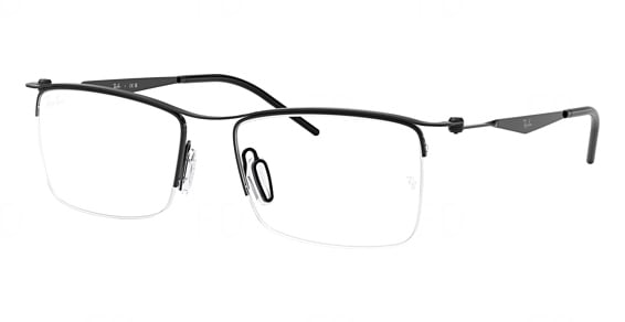 Ray-Ban RX7554 - Black, Metal, Mixed Shapes frame
