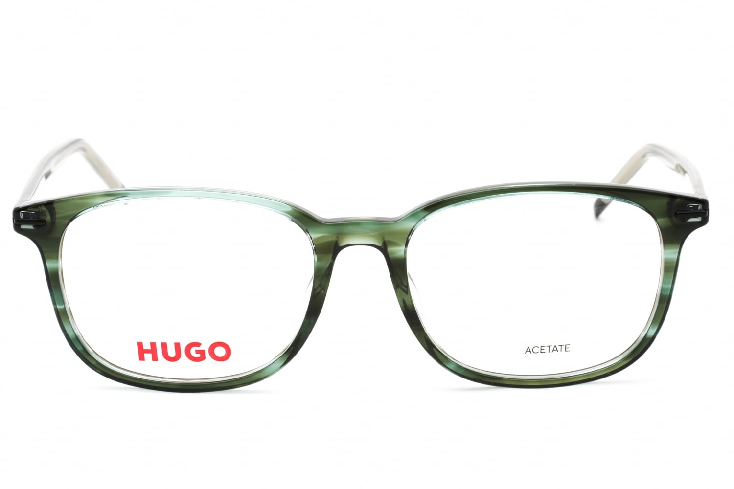 HUGO HG 1171 - Green Horn, Metal, Rectangle frame