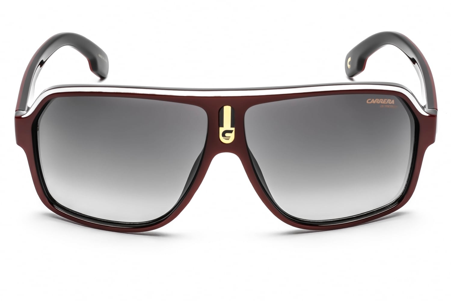 Carrera 1001/S - Red Black (90), Plastic, Rectangle frame