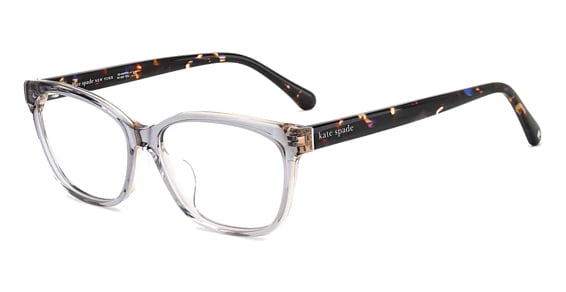 Kate Spade Kattalin/F - Grey Beige, Acetate, Rectangle frame