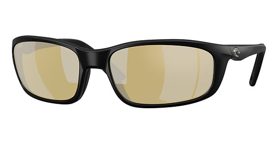 Costa Del Mar 6S9134 BRINE II - Matte Black, Acetate, Rectangle frame