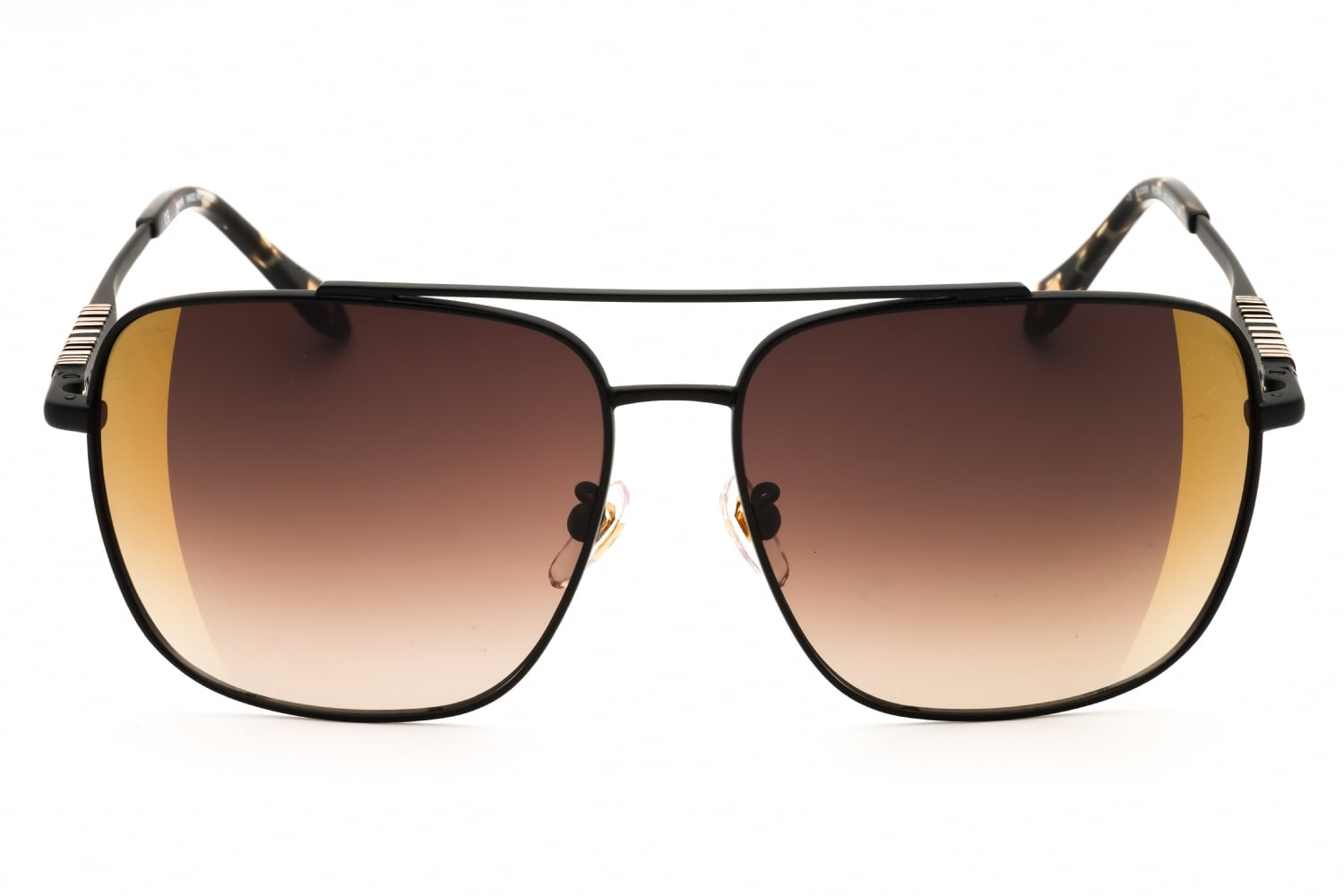 Just Cavalli SJC030 - Black+rose Gold, Metal, Rectangle frame