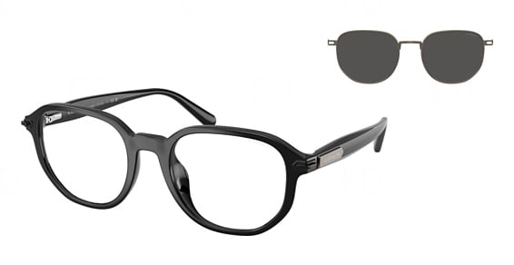 COACH HC8468U CFU15 - Black, Acetate, Mixed Shapes frame