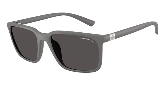 Armani Exchange AX4172SU - Matte Grey, Acetate, Mixed Shapes frame