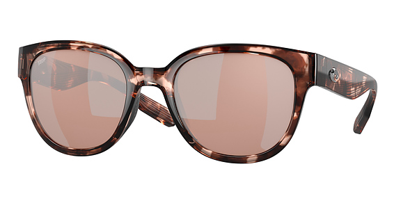Costa Del Mar 6S9051 SALINA - Coral Tortoise, Acetate, Oval frame