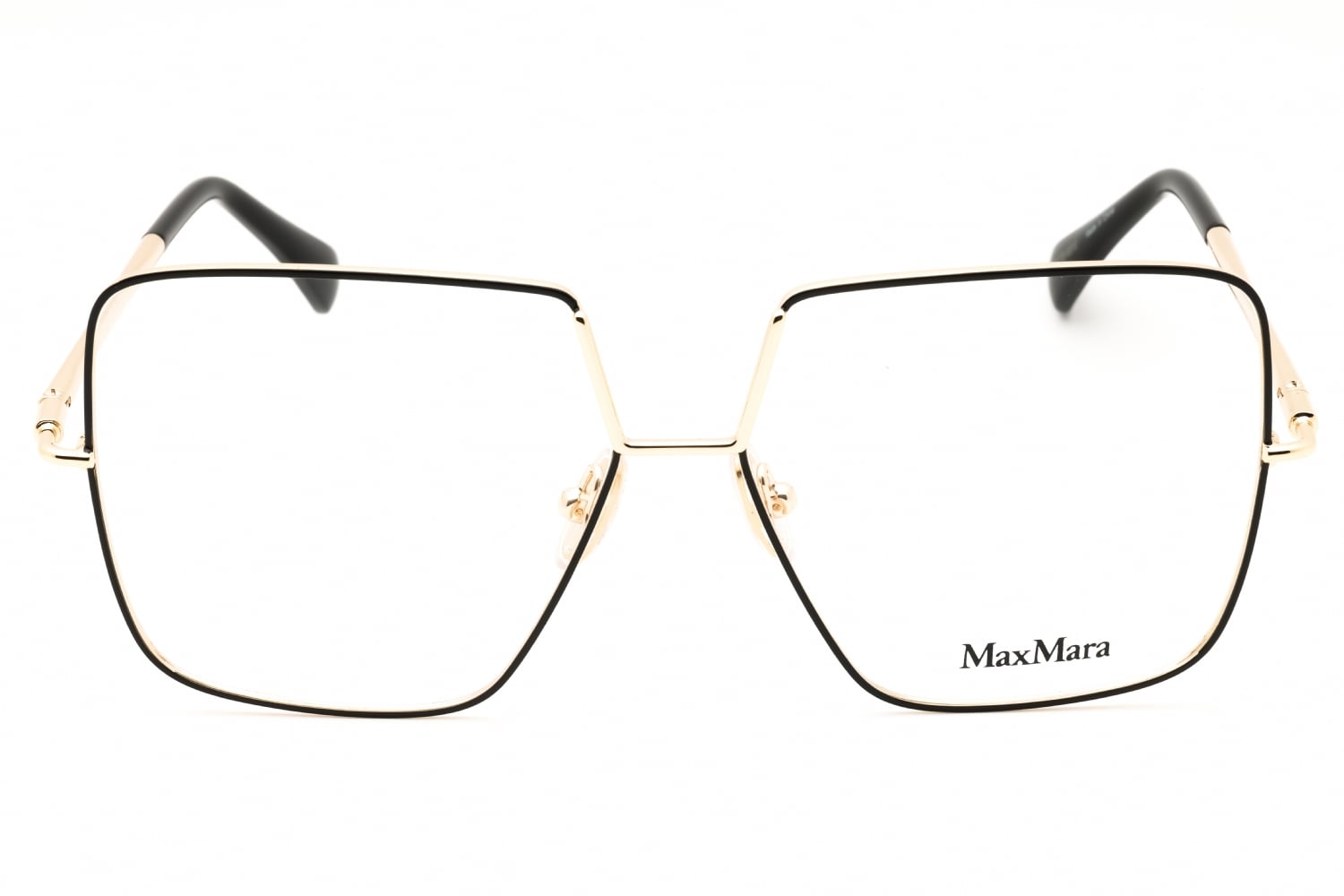 Max Mara MM5120 - Shiny Black, Metal, Mixed Shapes frame