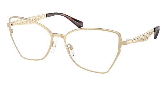 Michael Kors MK3104 BONDI BEACH - Light Gold, Metal, Mixed Shapes frame