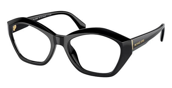 Michael Kors MK4116U SEASIDE - Black, Acetate, Oval frame