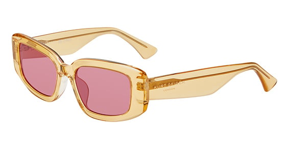 KURT GEIGER Kgl1038/G/S - 40gu1 Yellow, Acetate, Rectangle frame