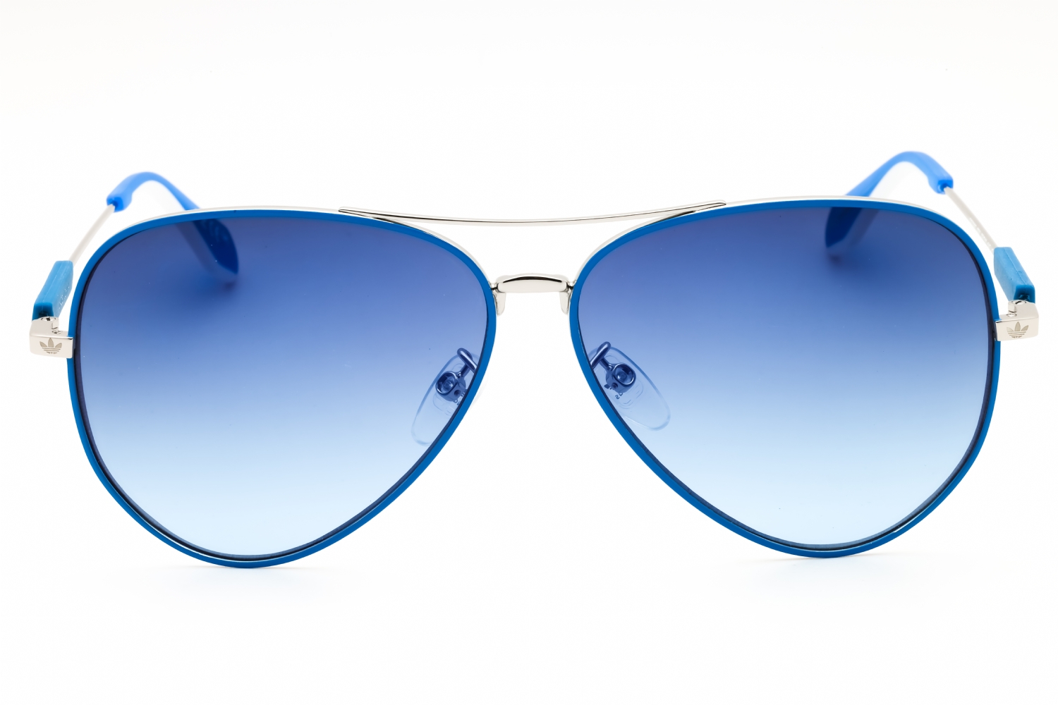 Alexander McQueen Unisex Blue Metal Reflective Aviator Sunglasses Kits.ca -- Alexander McQueen AM0136S main image 4