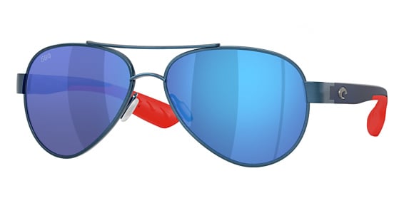 Costa Del Mar 6S4006 LORETO - Brushed 250th Blue, Metal, Aviator frame