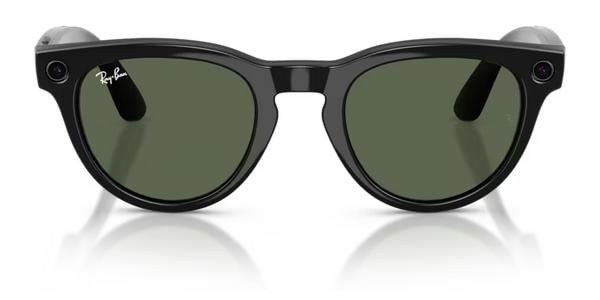Ray-Ban RW4013F HEADLINER Meta Gen2 - Black, Plastic, Round frame