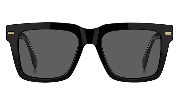 Hugo Boss BOSS 1442/S - Black, Plastic, Rectangle frame