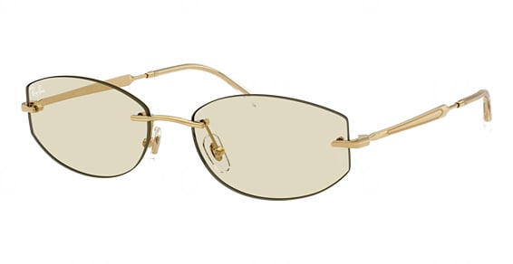 Gold Victoria Beckham VB219S Sunglasses — Round | KITS