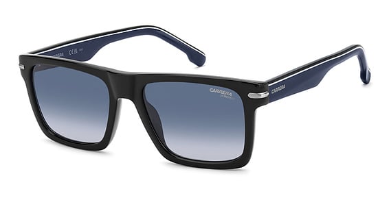 Carrera CA 378/S/US - D5108 Blk Blue B, Acetate, Flat-Top frame
