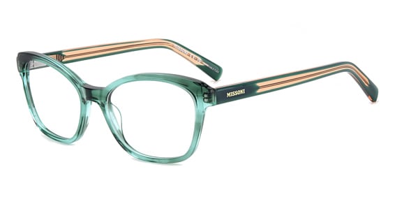 Missoni MIS 0183 - Green Hrn, Acetate, Rectangle frame