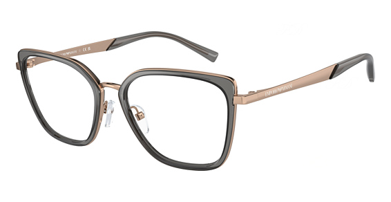 Emporio Armani EA1152 - Shiny Rose Gold, Metal, Cat Eye frame