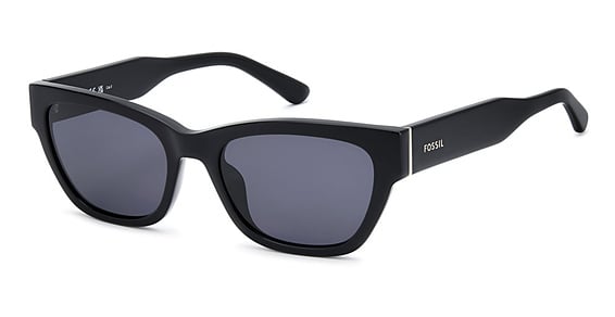 Fossil FOS 2163/G/S - 807ir Black, Plastic, Rectangle frame
