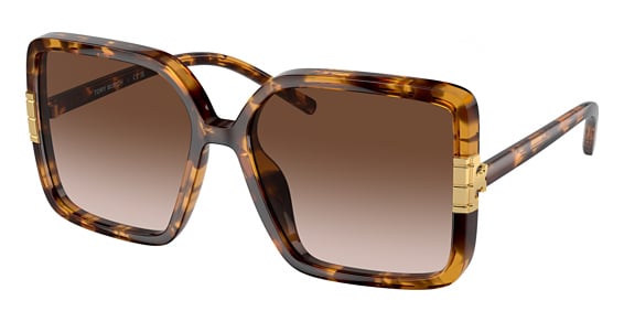 Tory Burch TY9075U - Tortoise, Acetate, Rectangle frame