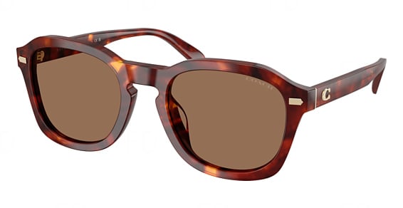 COACH HC8467U CFU14 - Walnut Tortoise, Plastic, Mixed Shapes frame