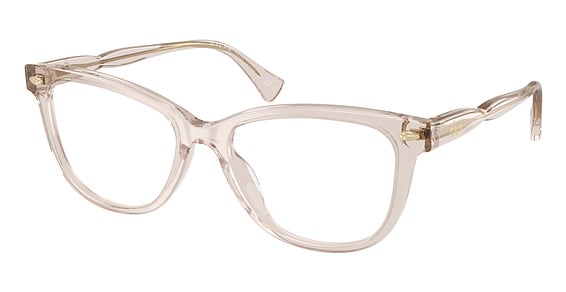 Ralph Lauren RA7189U - Tranparent Beige, Plastic, Cat Eye frame