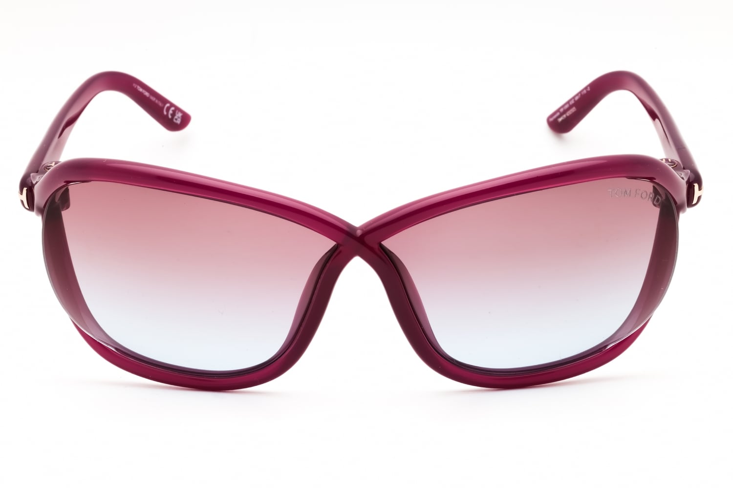 Tom Ford FT1069 - Violet/other, Acetate, Oval frame