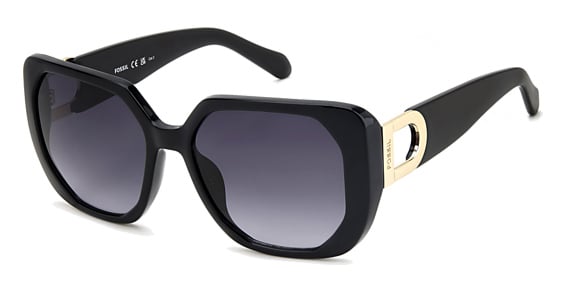 Fossil FOS 2136/S - 8079o Black, Acetate, Rectangle frame