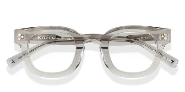 KITS Caelan - Light Grey, Acetate, Round frame