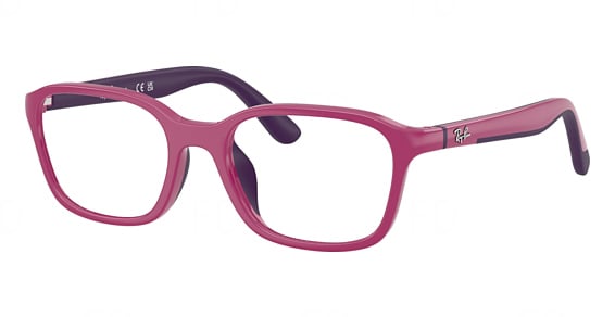 Ray-Ban RY1906 - Fucsia With Rubber Viole, Acetate, Mixed Shapes frame
