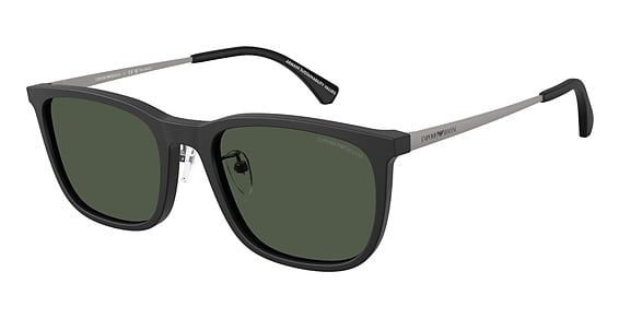 Emporio Armani EA4275D - Matte Black, Plastic, Rectangle frame