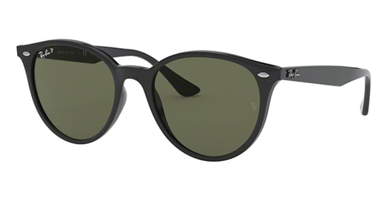 Ray-Ban RB4305 - Black, Acetate, Round frame
