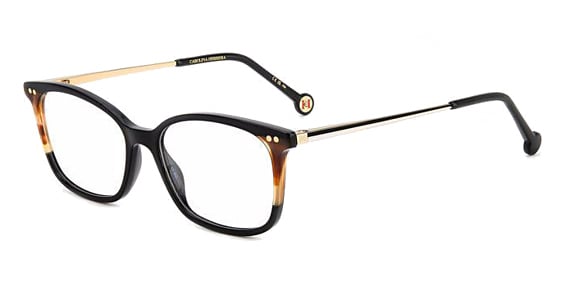 Carolina Herrera HER 0167 - Black Havana, Acetate, Rectangle frame