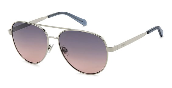 Fossil FOS 3178/G/S - 6lbff Ruthenium, Stainless Steel, Aviator frame
