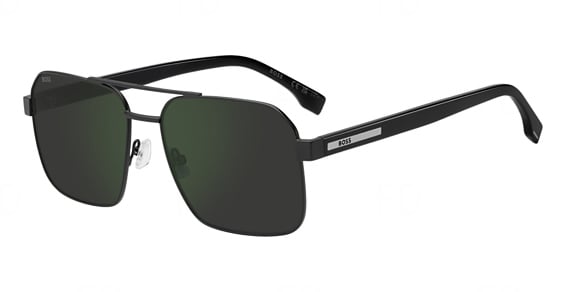 Hugo Boss Boss 1985/S/US - 003i8 MTT Black, Stainless Steel, Rectangle frame