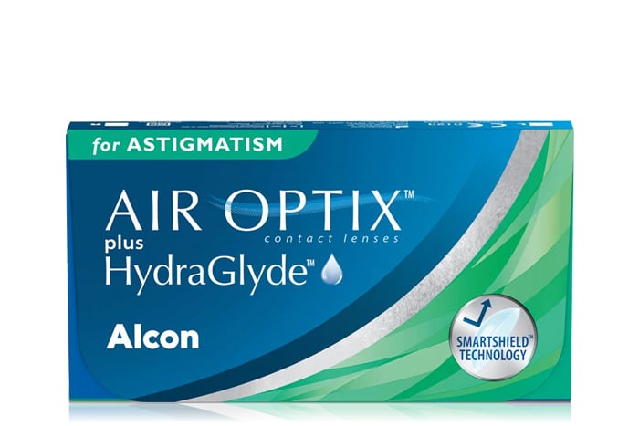 Air Optix plus HydraGlyde pour l’astigmatisme