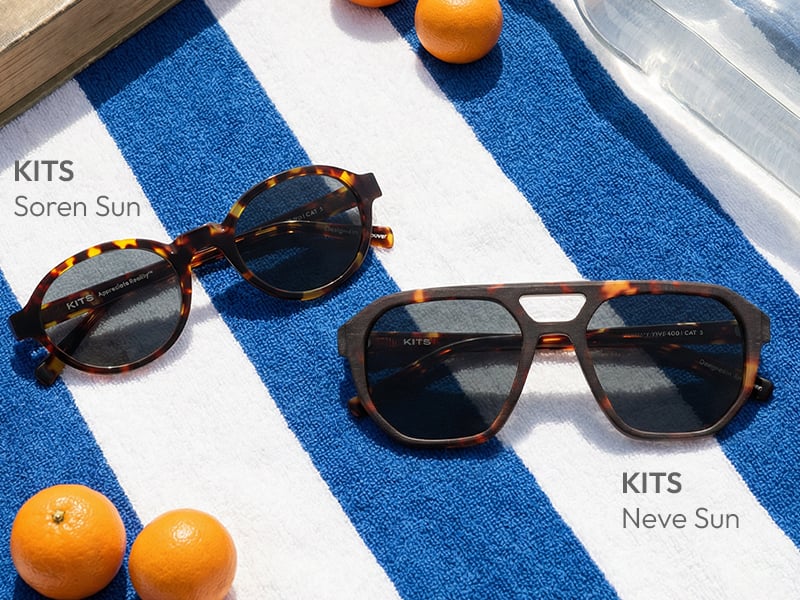 Gold Victoria Beckham VB219S Sunglasses — Round | KITS